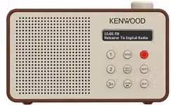 Radio Kenwood CR-M25DAB DAB+ con Bluetooth, USB-C e Jack 3,5 mm, colore marrone