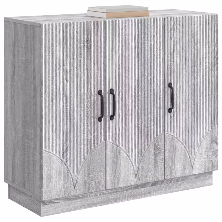 Credenza Grigio Sonoma 89 x 34,5 x 77 cm Legno ingegnerizzato