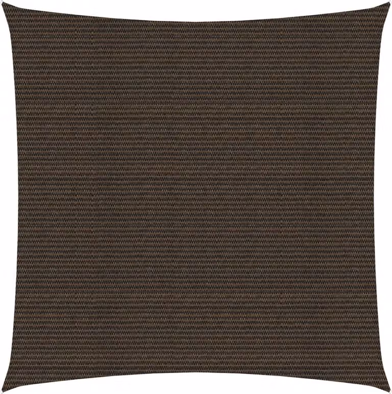 Tenda da sole Living Store, 160 g/m², colore marrone, dimensioni 4,5 x 4,5 metri, realizzata in HDPE