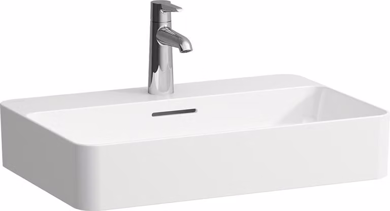 LAUFEN VAL vasque, 3 trous pour robinet, avec trop-plein, 600x400mm, H8122857581081, H8122857581081