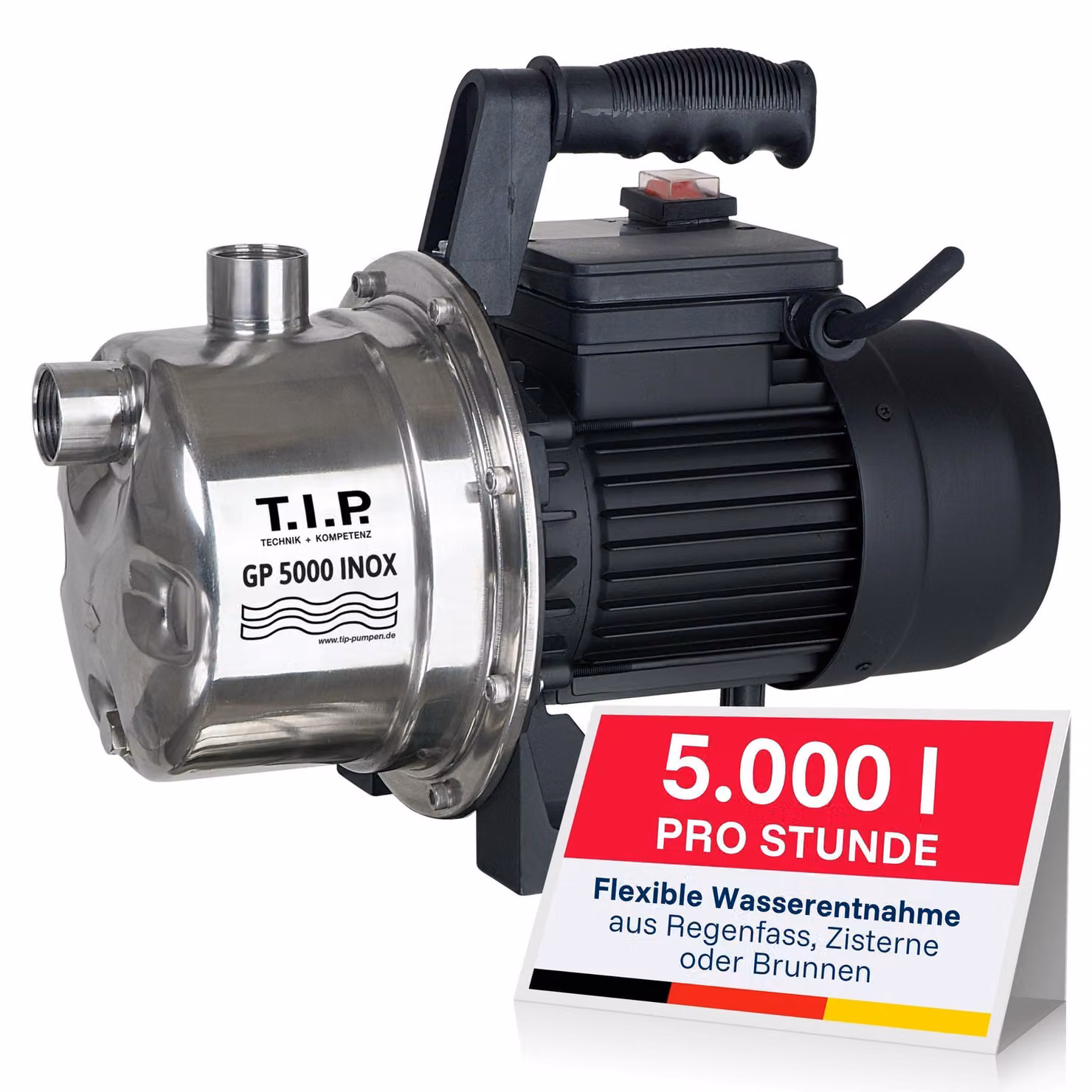Pompa da giardino GP 5000 INOX