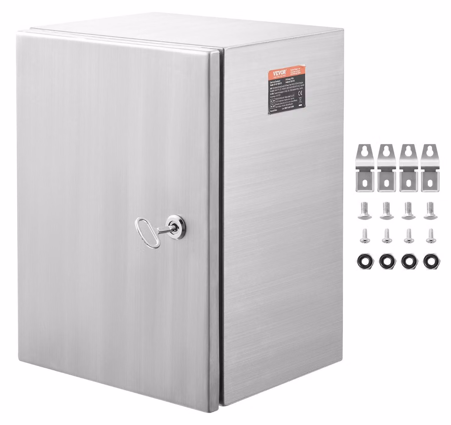 Elektrakast - Contenitore elettrico - Armadio di installazione - Armadio in acciaio inossidabile - Armadio a parete - Acciaio inossidabile 304