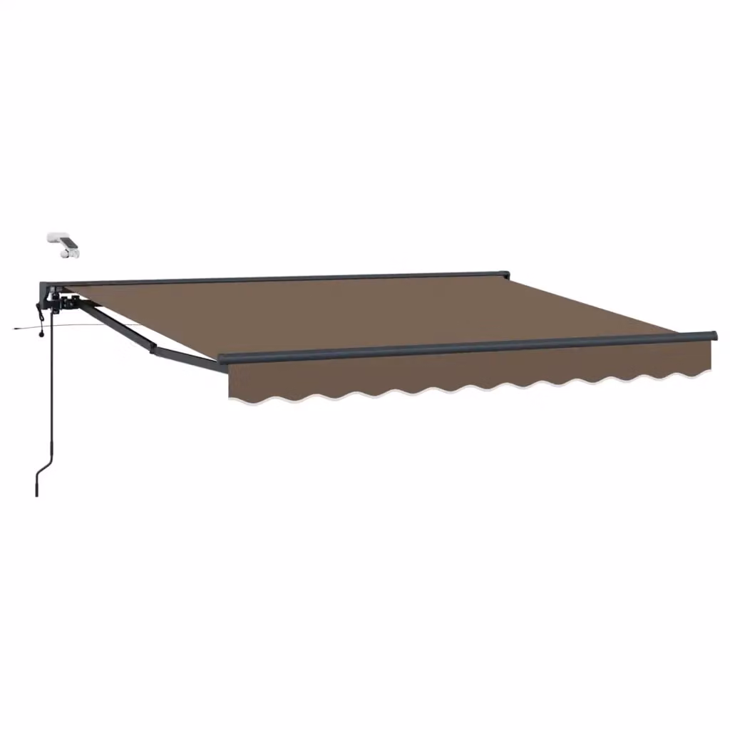 Tettuccio Elettrico Retrattile Videx Beige con Telecomando in Alluminio e Poliestere L: 3 m, P: 2,5 m – 2