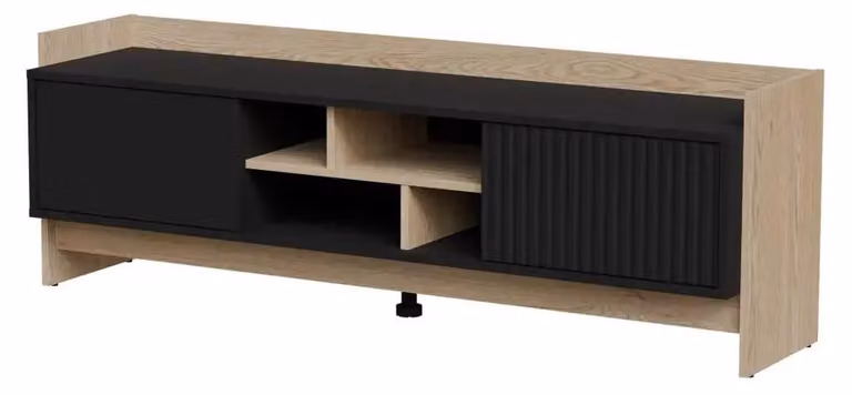 Armadio Cama RTV PORTO 2D 150x38x50 quercia/nero