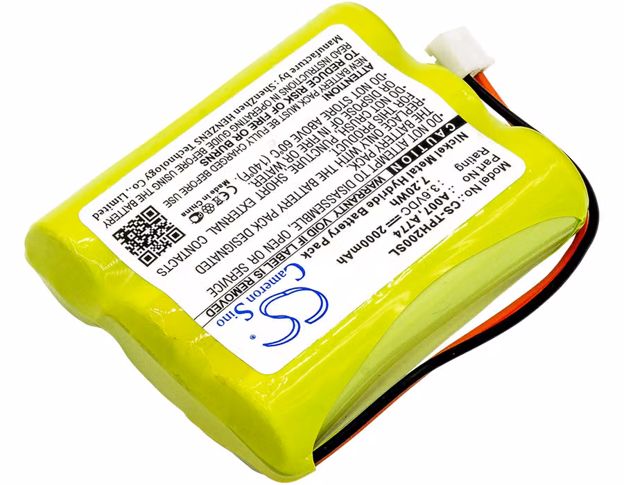 TECHTEK Batteria compatibile con [TPI] 709R, 712, 714, 716, 716N, 717R, HXG-2D, HXG-2D Combustible Gas Leak Detectors sostituisce 160AAH3BML, per A00