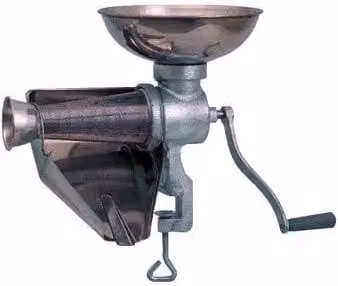Spremcitrus manuale Reber n.5-8502n in metallo argento con ghisa e acciaio inox