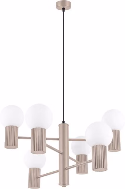 Lampadario HALO 6 taupe