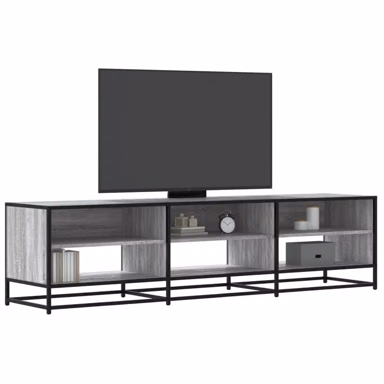 vidaXL Mobile Porta TV in Stile Industrial Grigio Sonoma, L 180 x P 40 x H 46 cm