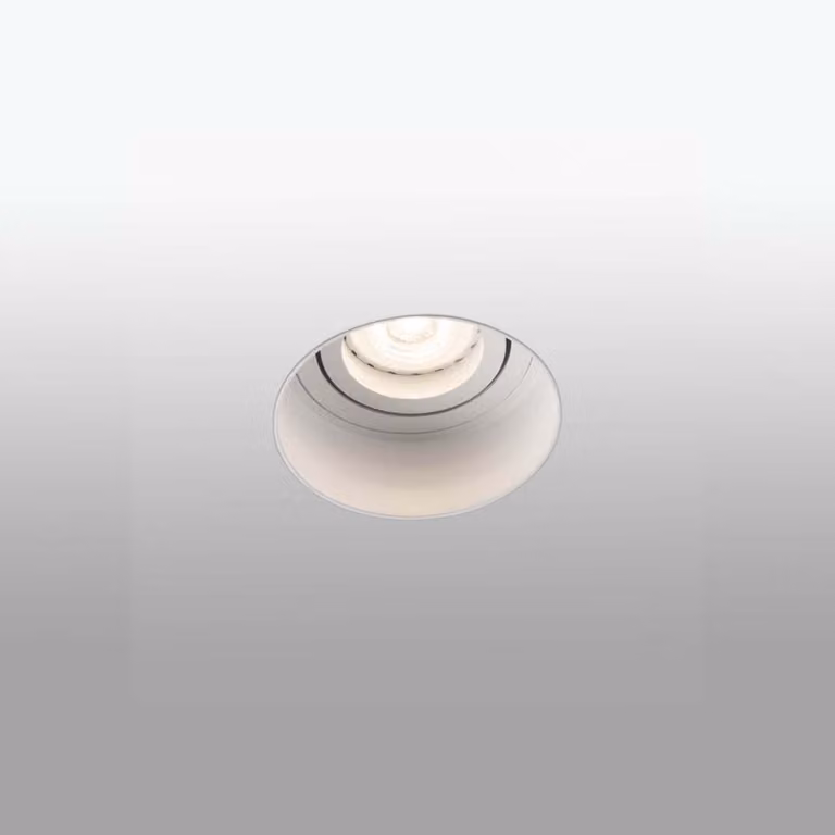 Faretto HYDE rotondo GU10 bianco