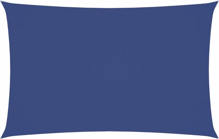 Parasole a Vela Oxford Rettangolare 2,5x5 m Blu