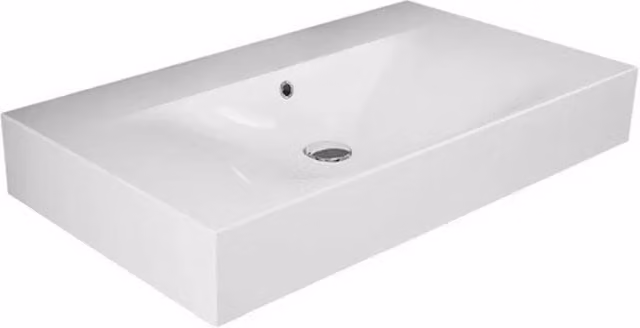 Lavabo sospeso 60cm des senza foro per rubinetto