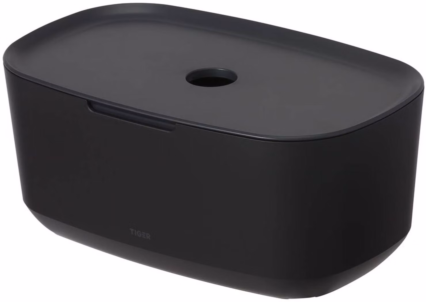 Contenitore Tiger Tess con coperchio, colore nero/antracite