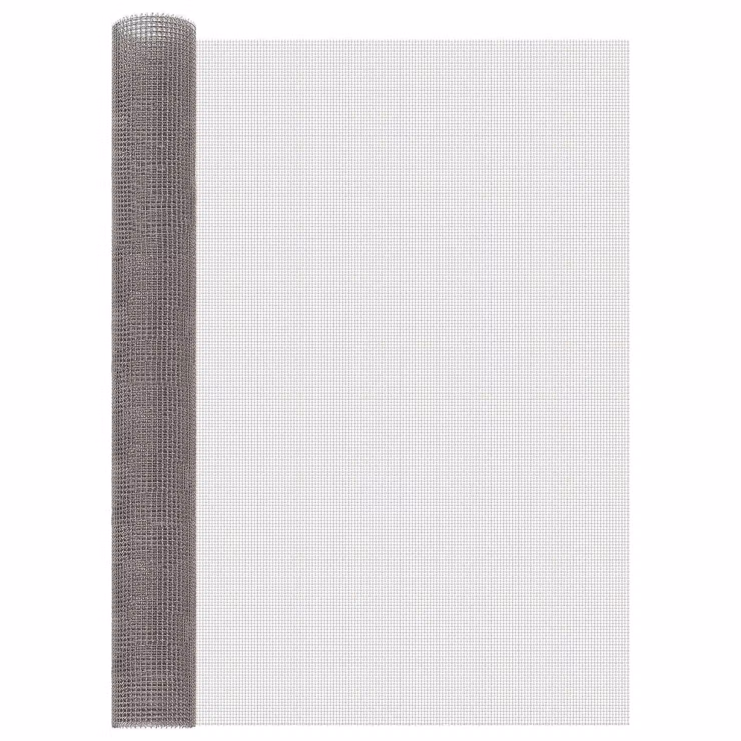 Rete per schermatura vidaXL in acciaio inossidabile Argento L: 500 cm, H: 100 cm