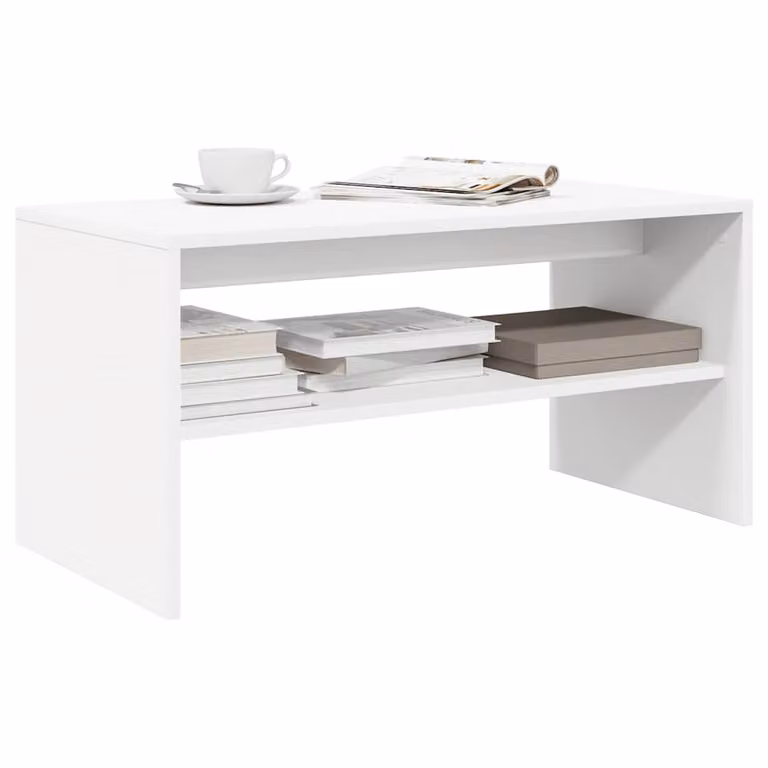 vidaXL Mobile Porta TV Moderno Bianco in Legno Multistrato L/P/H: 80 x 40 x 40 cm