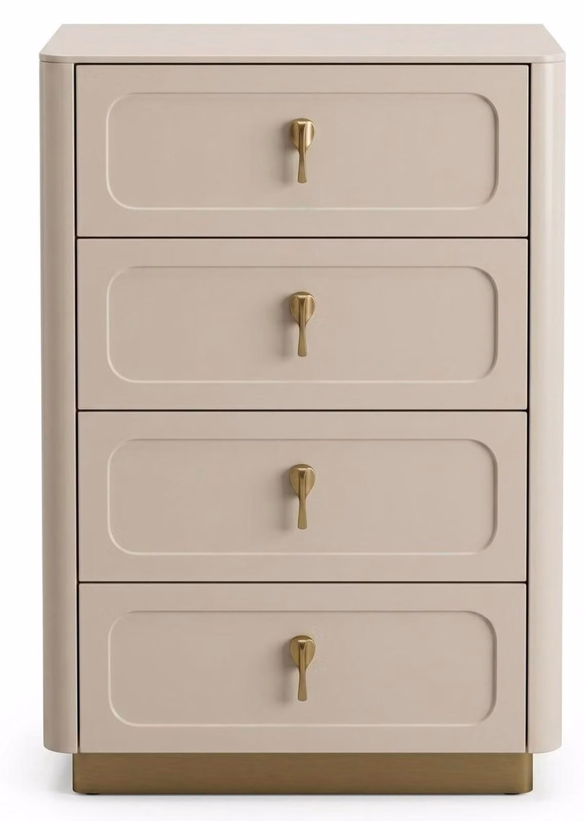 Kommode Stil modern beige bequem Schlafzimmer komfortabel