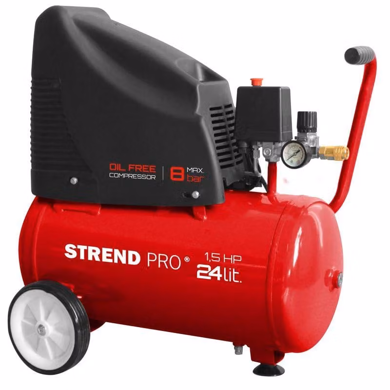 Compressore Strend Pro OF1524, senza olio, 1,1 kW, 24 litri