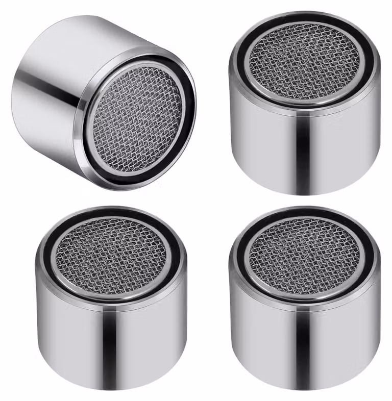 Regolatore di flusso M22, confezione da 4 pezzi. Aeratori per rubinetti, ideali per bagno e cucina