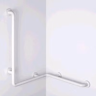 pba 01 Corrimano doccia, L BH 760x400x1160, e asta doccia, in nylon