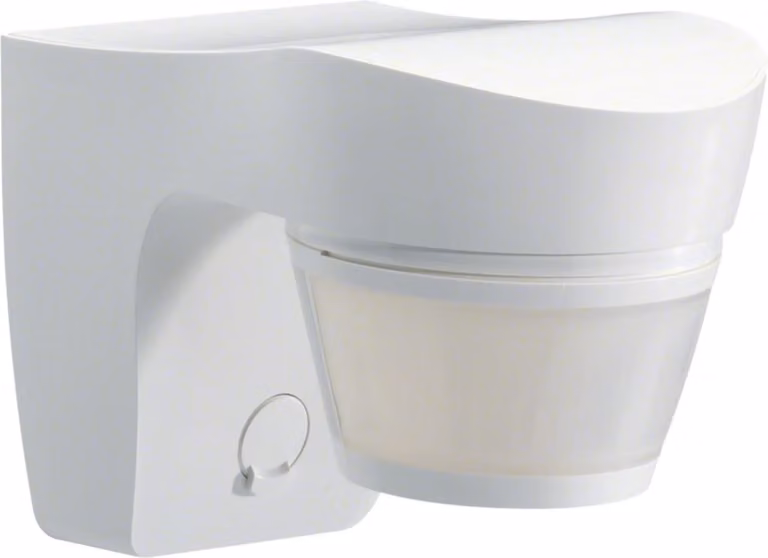 Rilevatore di movimento esterno Hager, 140°, IP55, bianco, 1 pz.