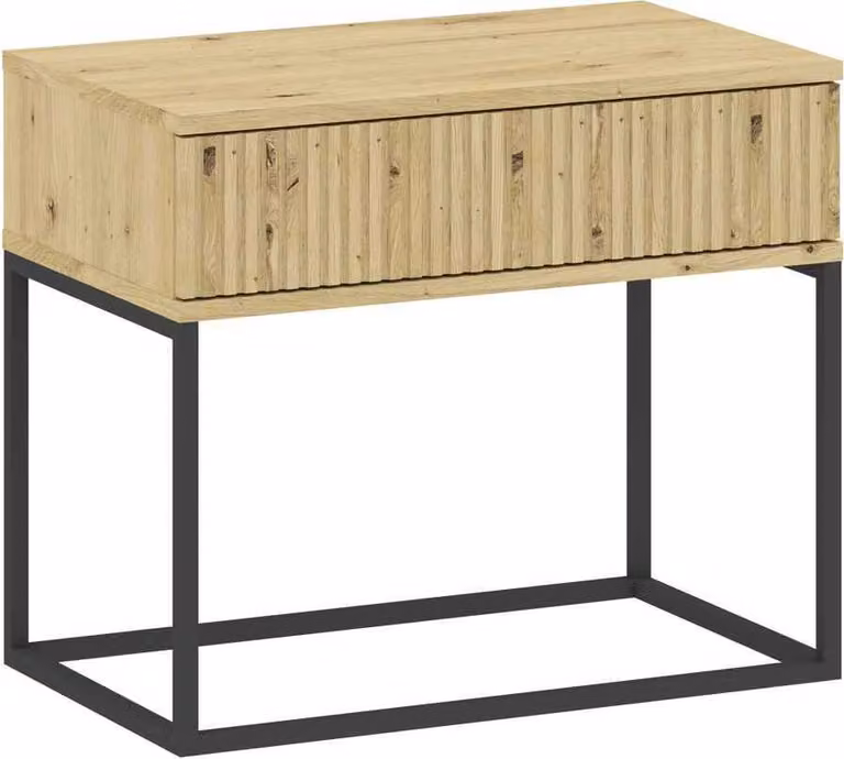 Comodino con cassetto MARETA 2 - rovere artisan