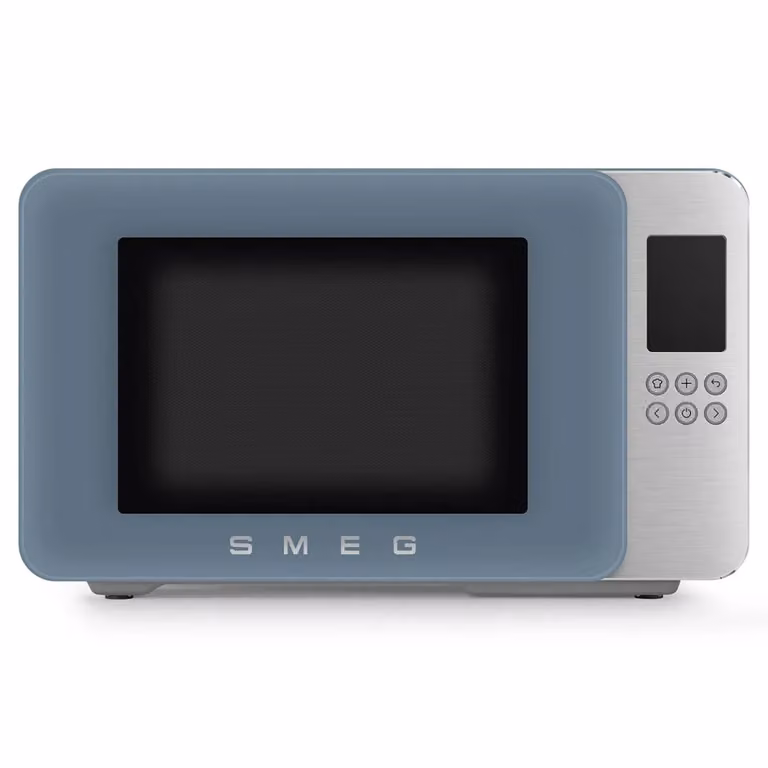 Smeg Microonde con grill, blu tempesta con finitura opaca - MOC01BSBMEU