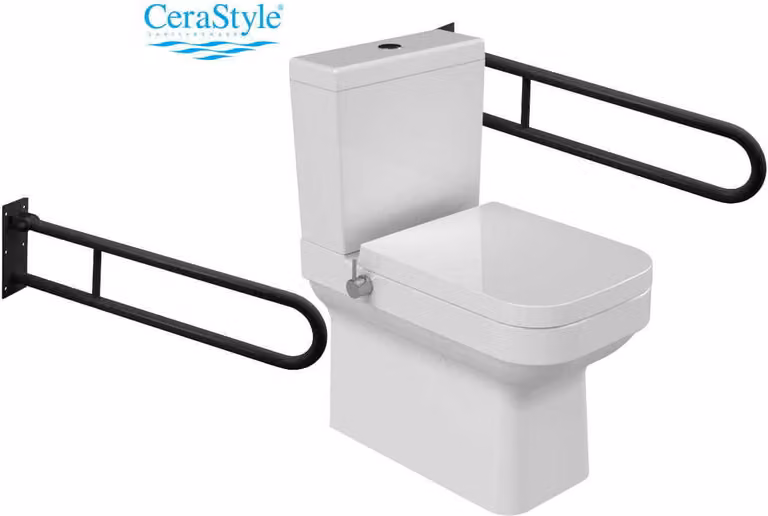 WC compatto con funzione bidet e sedile a chiusura morbida