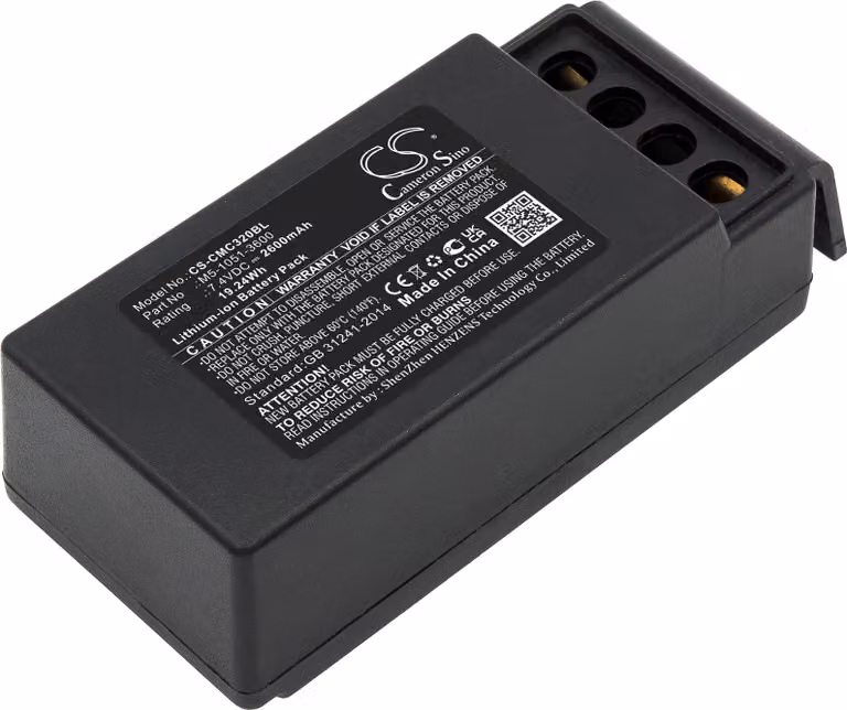 TECHTEK Batteria compatibile con [Cavotec] MC-3, MC-3000 sostituisce M5-1051-3600