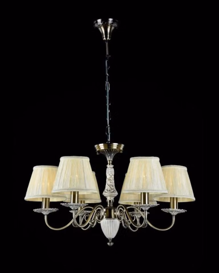 Casa Padrino lampadario da soffitto in cristallo barocco bronzo 66 x H 41 cm stile antico - lampadario d'arredo lampadario a sospensione lampada a sospensione