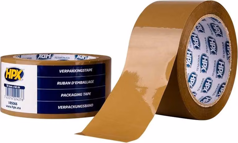 HPX Verpackungsklebeband braun 50 mm x 66 m