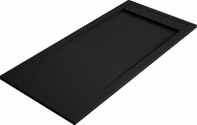 Piatto doccia AMBAR 90x150 cm Nero griglia Nero