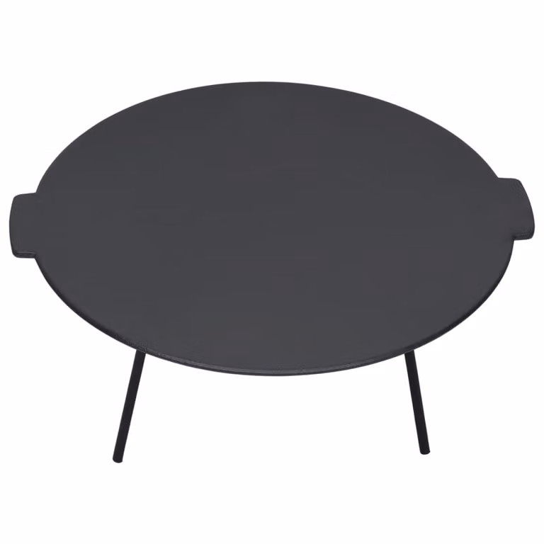 vidaXL Piastra per grigliare Ã44 cm in ghisa