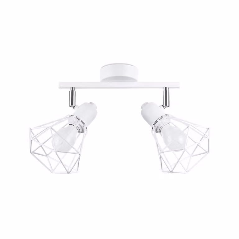 Faretto da soffitto LAHTIX 2 E14 bianco di LUMILO
