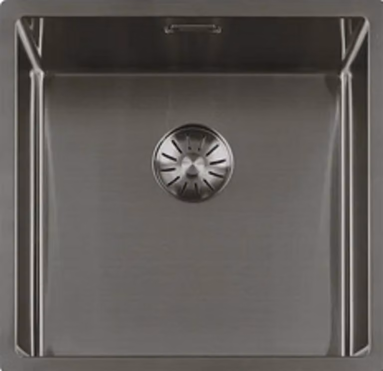 Lavello Togo, modello 40SP, finitura gunmetal