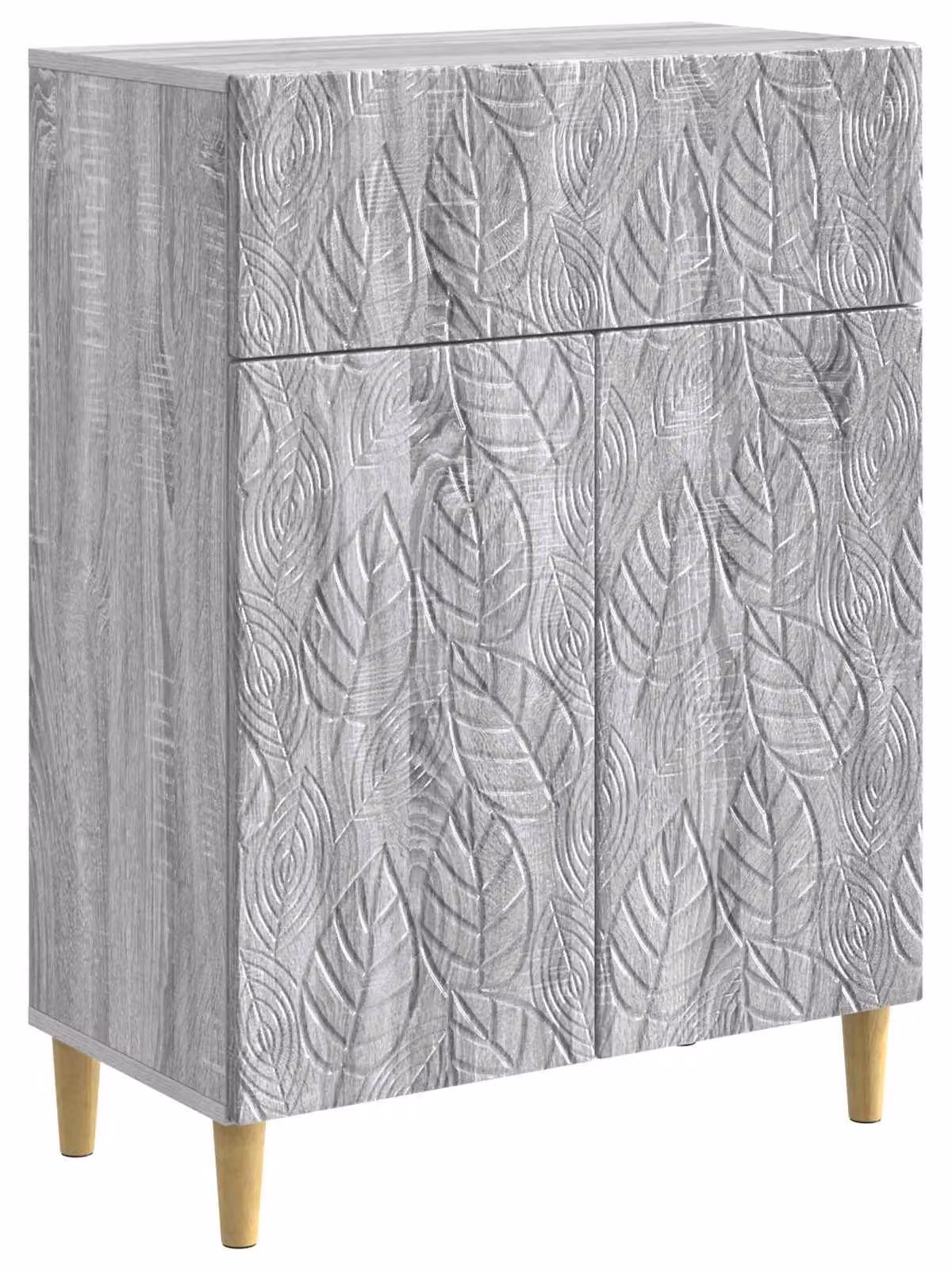 Credenza Sonoma grigio 66 x 34,5 x 90 cm Legno ingegnerizzato