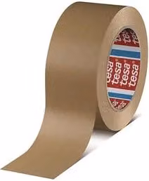 Confezione da 36 pezzi di nastro da imballaggio Tesa color avana, alta resistenza, Larghezza: 50 mm, Lunghezza: 132 m