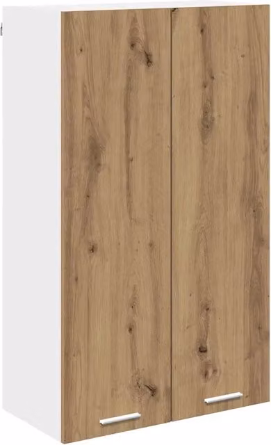 Armadio sospeso moderno spazio di archiviazione 60 x 31 x 100 cm in legno ingegnerizzato rovere artigianale 02_0053400