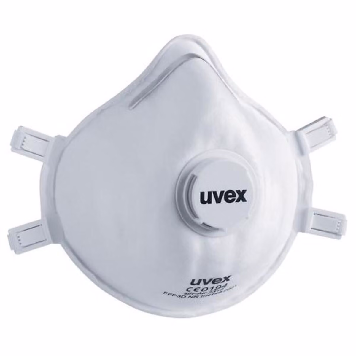 Maschera Uvex silv-Air classic 2312 FFP3 (3 pezzi), respiratore purificatore d'aria