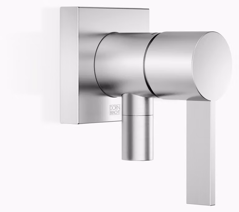 Dornbracht mitigeur monocommandé encastré avec plaques de recouvrement, avec raccordement de douche intégré, 36046970-93, 36046970-93