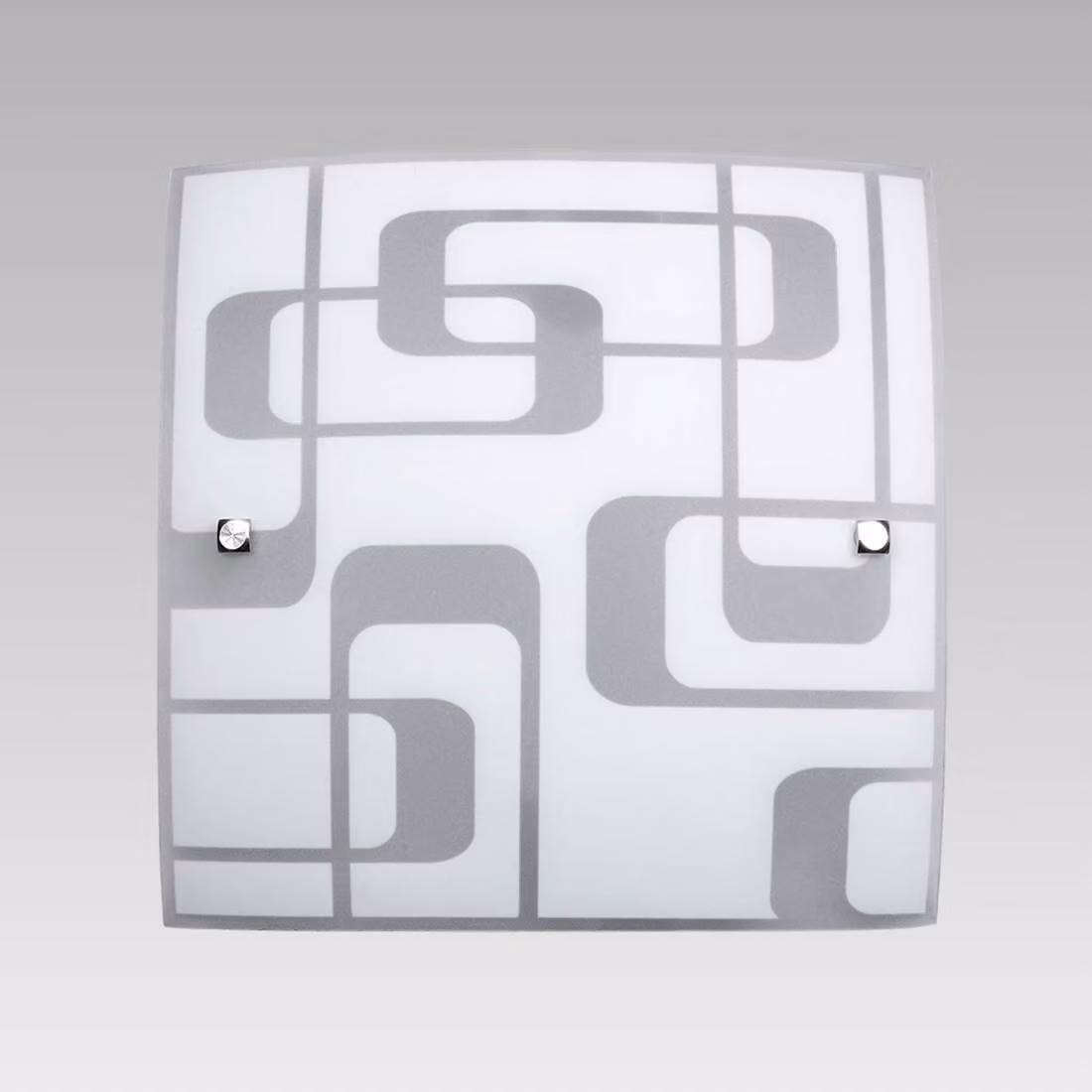 Plafoniera QIDO 1xE27/40W vetro bianco opaco 28cmx28cm dimmerabile