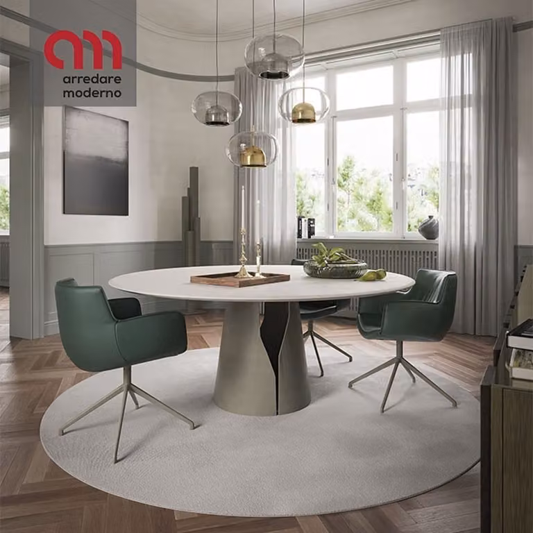 Tavolo Giano Argile Cattelan Italia