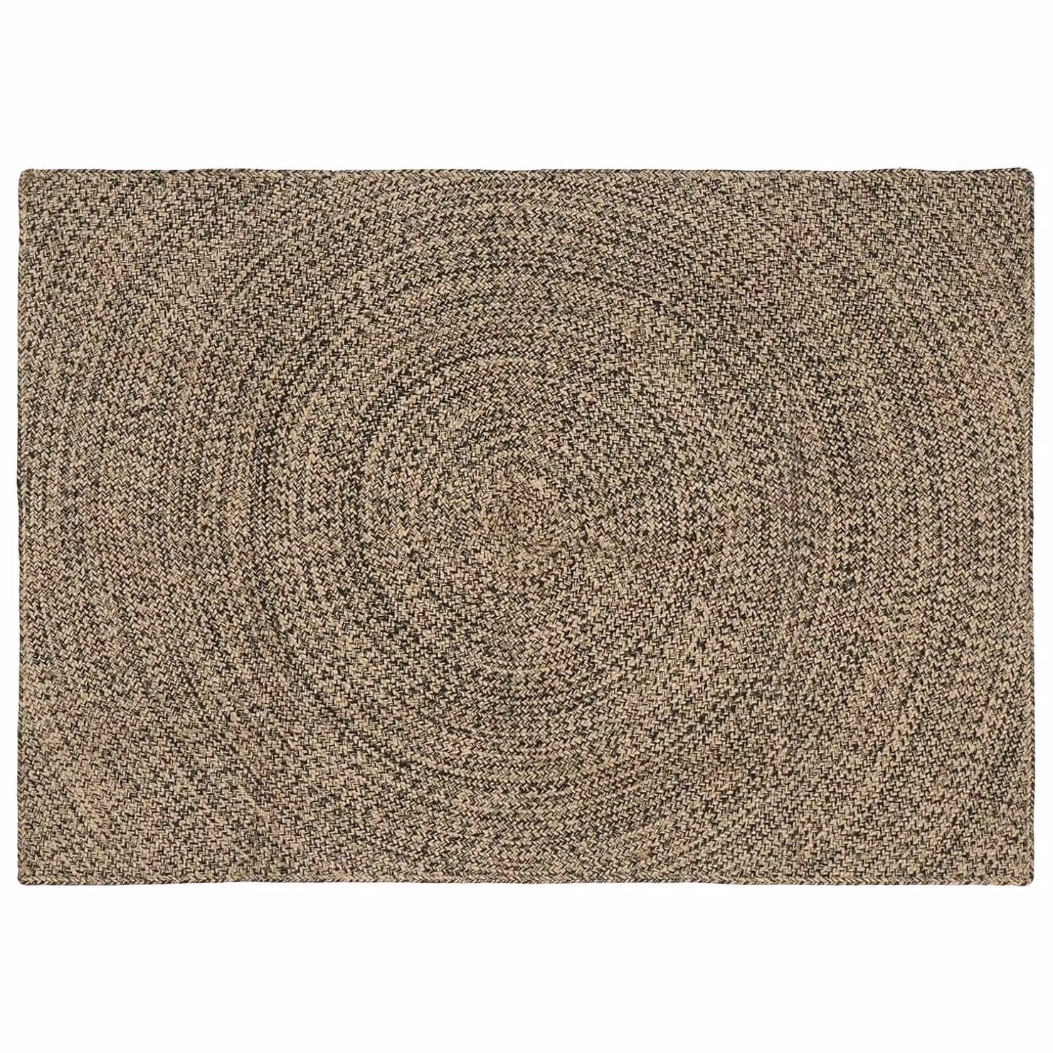Tappeto da area moderno in juta vidaXL, multicolore, L 120 cm x P 170 cm