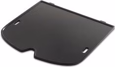 Piastra in ghisa Weber TRAVELER Nero L: 34,5 cm, P: 32 cm