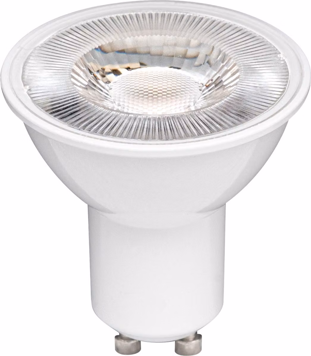 9 lampade LED OSRAM PAR16, 6,9W / 50W, attacco GU10, 4000K, 36°, 575 lumen, luce bianca neutra