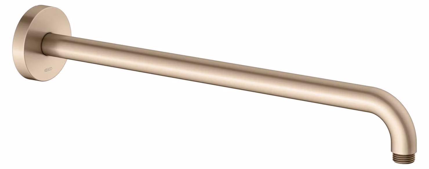 Bras de douche KEUCO, rosace ronde, saillie 450 mm, 51688030400, 51688030400
