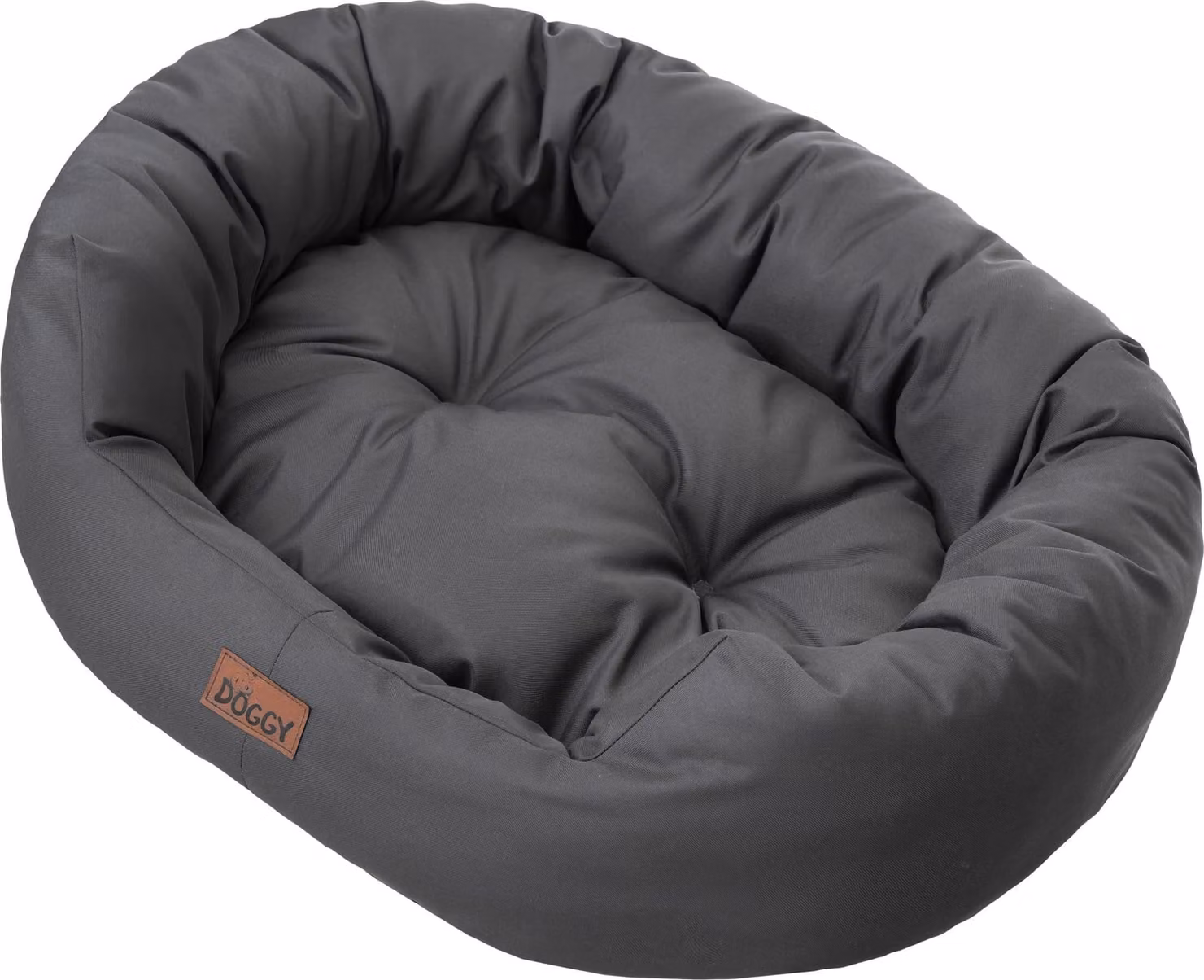 Lettino per cani con materasso impermeabile "Amazing" - Lettino ortopedico ovale per animali da compagnia per interni ed esterni - 95x75 cm