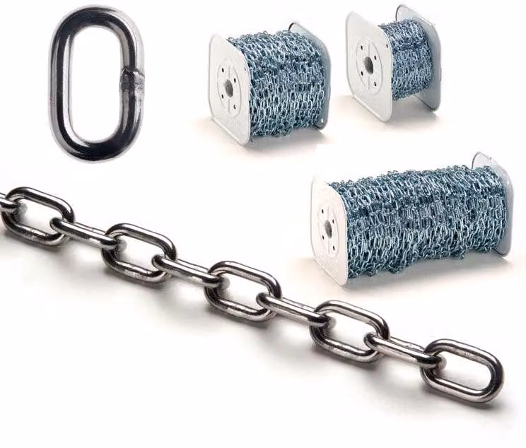 CATENA GENOVESE SU BOBINA n°14 (2,2 mm) - PxH 15,2x6,2 - bobina 150 mt
