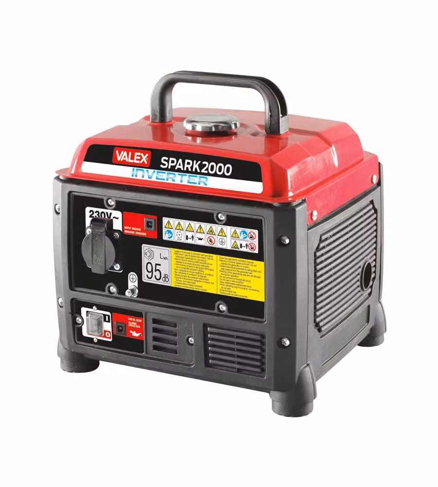 Valex Generatore Inverter Silenziato - 2000W - Nero