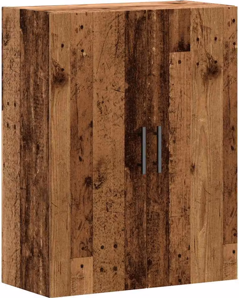 Mobile a Parete Legno Antico 69,5x34x90 cm