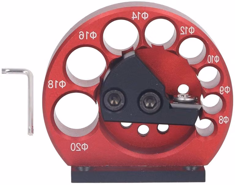Levigatrice in lega di alluminio per la lavorazione del legno - Carcassa monostrato - Da 8 mm a 20 mm - Piastre di alimentazione per 8 mm, 9 mm e 10 mm