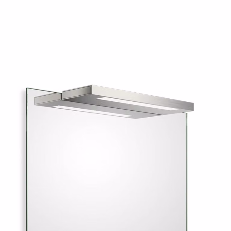 Decor Walther Applique da parete Slim 1-34 N, Alluminio / Grigio / Zincato, Bagno, Alluminio, Moderno, Applique